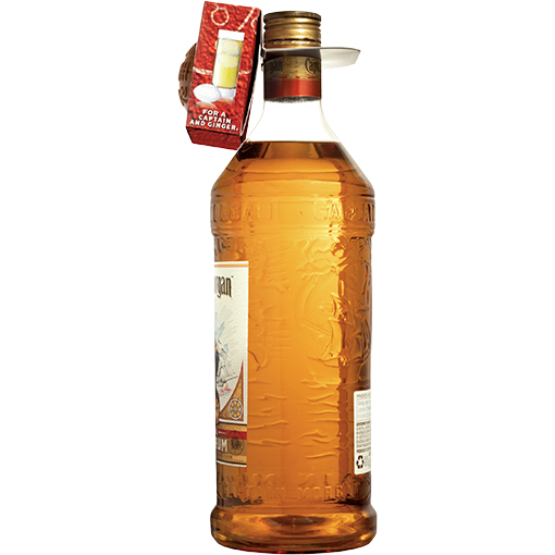 Picture of Captain Morgan Original Spiced Rum with Football Ice Mold