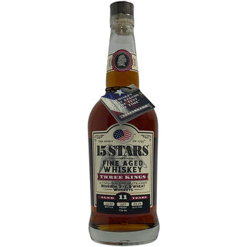 15 Stars 11 Year Old Three Kings Bourbon