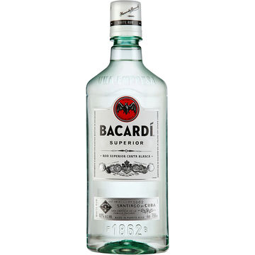 Bacardi Superior Rum Plastic