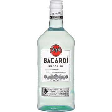 Bacardi Superior Rum Plastic