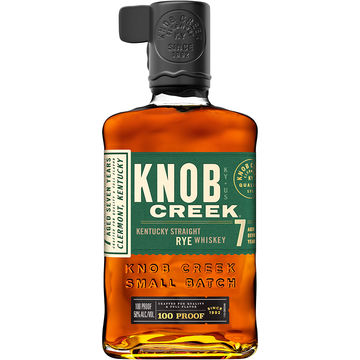 Knob Creek 7 Year Old Kentucky Straight Rye Whiskey