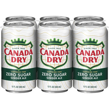 Canada Dry Zero Sugar Ginger Ale