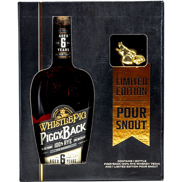 WhistlePig 6 Year Old PiggyBack Rye with Pour Snout