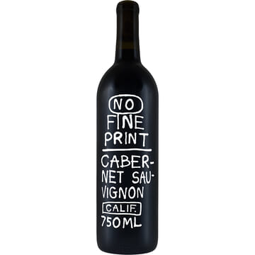 No Fine Print Cabernet Sauvignon