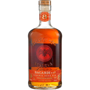 Bacardi Reserva Ocho Sevillian Orange Cask Finish