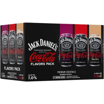 Jack Daniel's Whiskey & Coca-Cola Flavors Pack