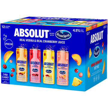 Absolut Ocean Spray Variety Pack