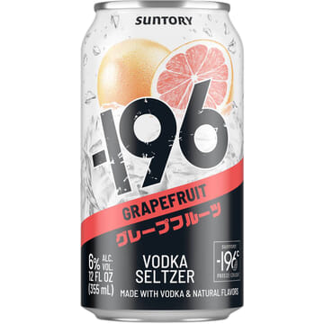 -196 Grapefruit Vodka Seltzer