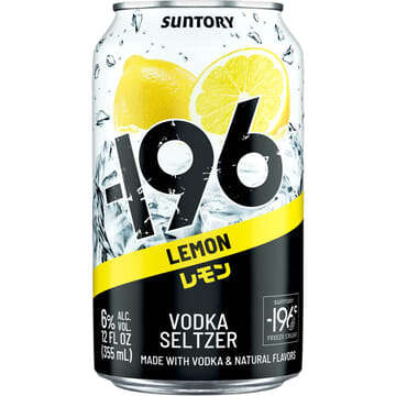 -196 Lemon Vodka Seltzer