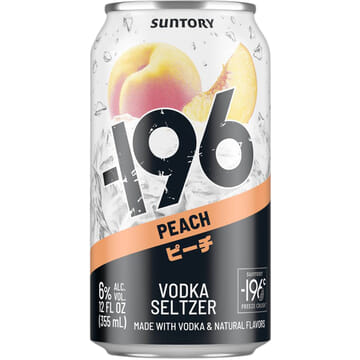 -196 Peach Vodka Seltzer