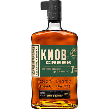 Knob Creek 7 Year Old Kentucky Straight Rye Whiskey
