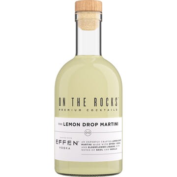 On The Rocks Effen Vodka Lemon Drop Martini