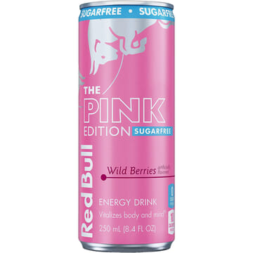 Red Bull The Pink Edition Sugarfree Wild Berries