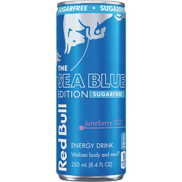 Red Bull The Sea Blue Edition Sugarfree Juneberry
