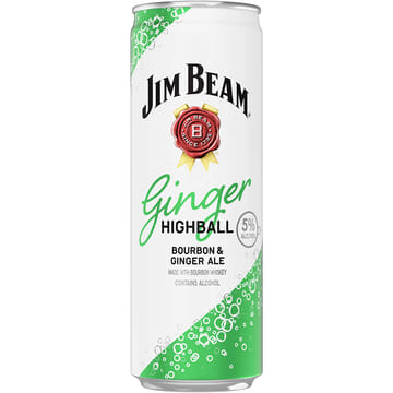 Jim Beam Ginger Highball Bourbon & Ginger Ale