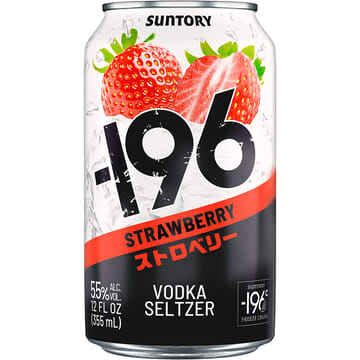 -196 Strawberry Vodka Seltzer
