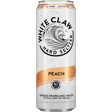 White Claw Hard Seltzer Peach