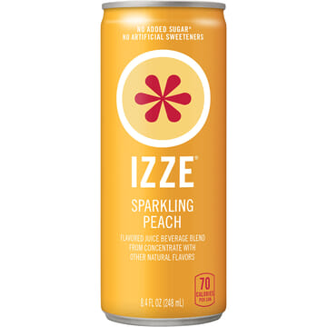 Izze Sparkling Peach