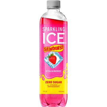 Sparkling Ice Starburst Strawberry Sparkling Water