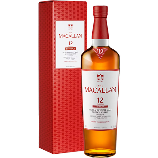 Picture of The Macallan Sherry Oak 12 Year Old 110 Proof