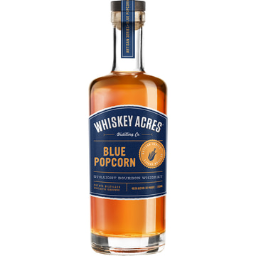 Whiskey Acres Blue Popcorn Bourbon