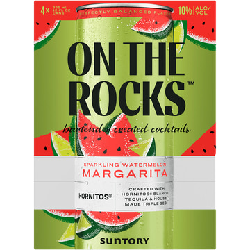 On The Rocks Sparkling Watermelon Margarita