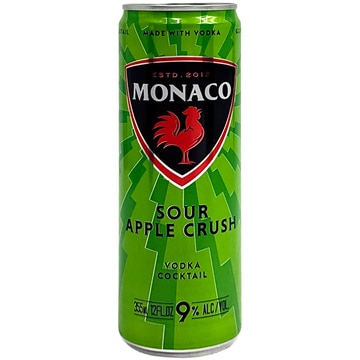 Monaco Sour Apple Crush Cocktail