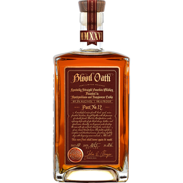 Blood Oath Pact No. 12 Bourbon