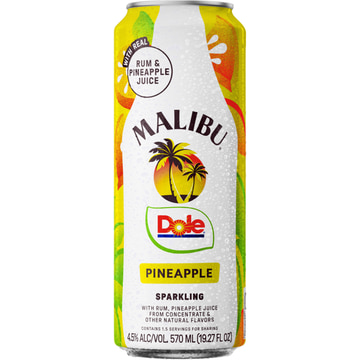 Malibu & Dole Sparkling Pineapple