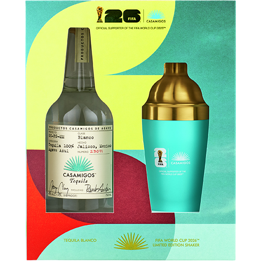 Picture of Casamigos Blanco Tequila with FIFA Edition Cocktail Shaker