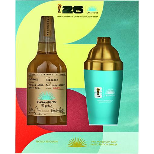 Picture of Casamigos Reposado Tequila with FIFA Edition Cocktail Shaker