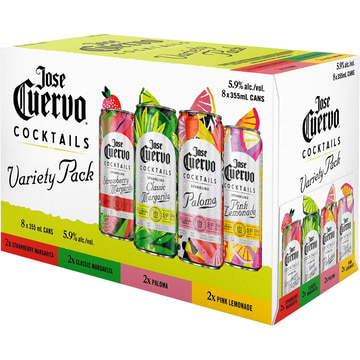Jose Cuervo Sparkling Cocktails Variety Pack