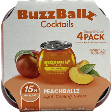 Buzzballz Peachballz