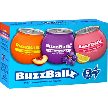 Buzzballz Fruity Faves Variety Pack