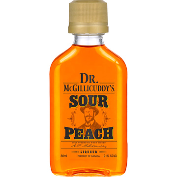 Dr. McGillicuddy's Sour Peach Liqueur