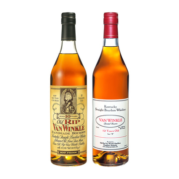 Old Rip Van Winkle 10 Year Old & Van Winkle 12 Year Old Bourbon Combo