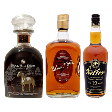 Rock Hill Farms, Elmer T. Lee Single Barrel & W. L. Weller 12 Year Old Bundle