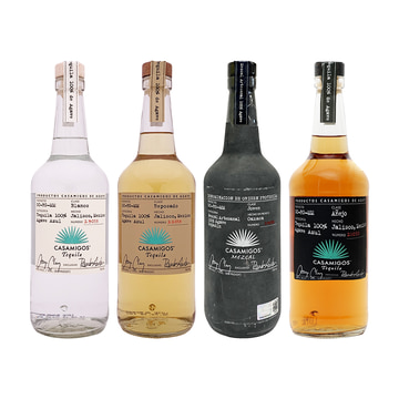 Casamigos Blanco, Reposado, Mezcal & Anejo Tequila Bundle