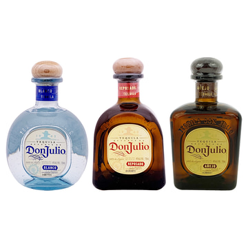 Don Julio Blanco, Reposado & Anejo Tequila Bundle