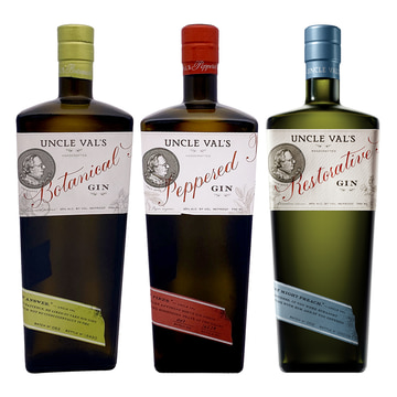Uncle Val's Botanical, Peppered & Restorative Gin Bundle