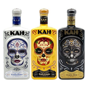 KAH Blanco, Reposado & Anejo Tequila Bundle