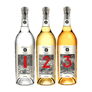 123 Organic Blanco, Reposado & Anejo Tequila Bundle