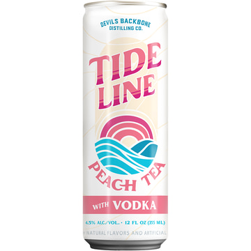 Devils Backbone Tide Line Vodka Iced Tea Peach Tea