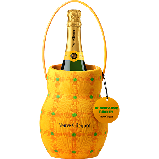 Picture of Veuve Clicquot Yellow Label Brut with The Sun Holder Cooler Bucket