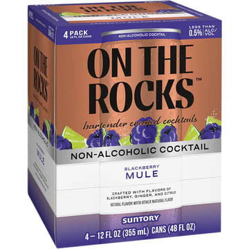 On The Rocks Non-Alcoholic Blackberry Mule