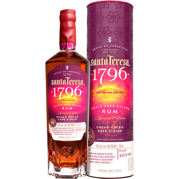 Santa Teresa 1796 Chuao Cacao Cask Finish Triple Aged Solera Rum