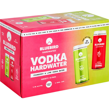 Bluebird Vodka Hardwater Variety Pack