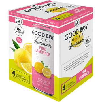 Good Boy Vodka Pink Lemonade