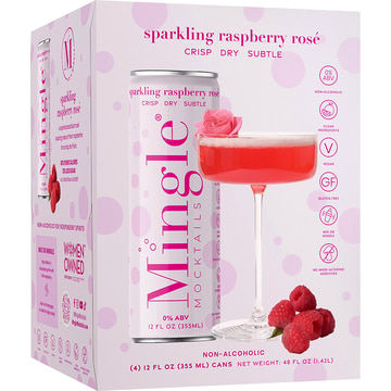 Mingle Non-Alcoholic Sparkling Raspberry Rose