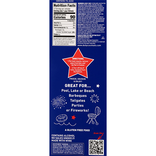 Picture of Daily's Poptails Patriotic Pack